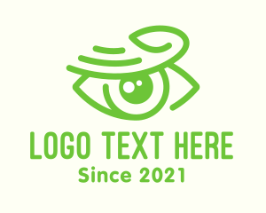 Eye - Natural Eye Clinic logo design