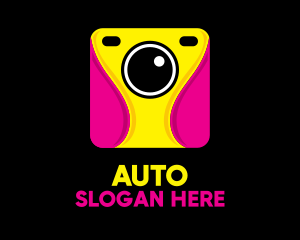 Eye - Cute Camera Mobile Application logo design