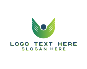 Online - Digital Wing Aviation logo design