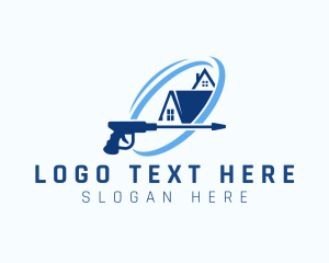 Power Wash - Power Wash Roof logo design