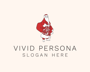 Character - Santa Claus Character logo design