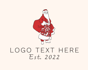 Character - Santa Claus Character logo design