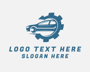 Panel Beater - Car Gear Auto Mechanic logo design