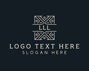 Professional - Artisanal Tribal Pattern logo design