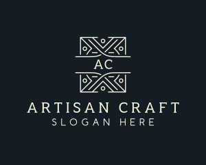 Artisanal Tribal Pattern logo design