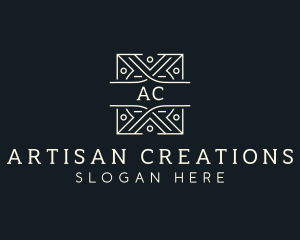 Artisanal Tribal Pattern logo design