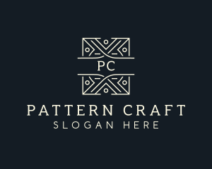 Artisanal Tribal Pattern logo design