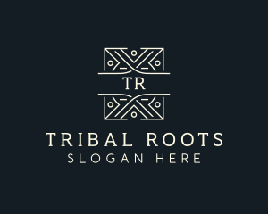 Artisanal Tribal Pattern logo design