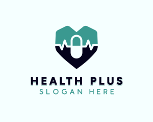 Medicine - Heart Medicine Hospital logo design