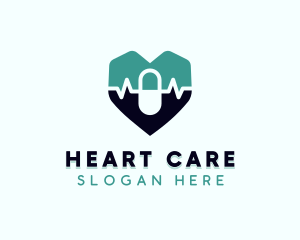 Cardiology - Heart Medicine Hospital logo design