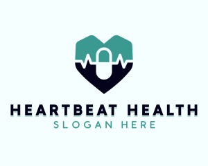Cardiology - Heart Medicine Hospital logo design