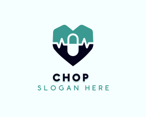 Hospital - Heart Medicine Hospital logo design