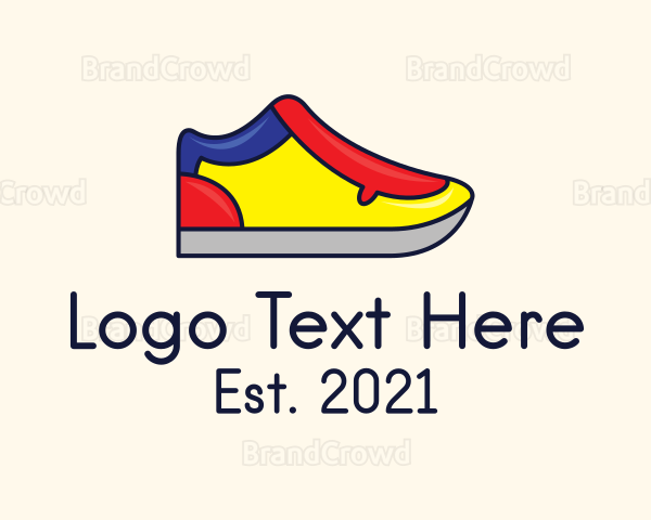 Mondrian Shoe Footwear Logo