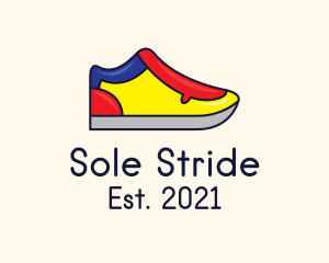 Footwear - Mondrian Shoe Footwear logo design