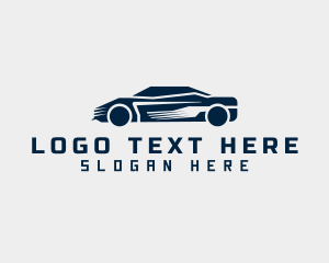 Car Dealership - Fast Car Automobile logo design