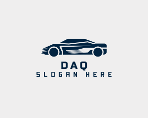 Blue - Fast Car Automobile logo design