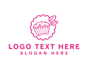 Flour - Cupcake Sweets Bakery logo design