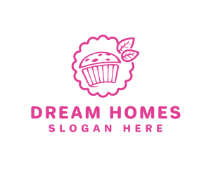 Cupcake Sweets Bakery Logo