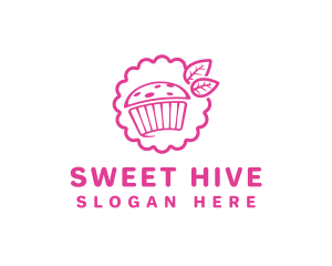 Cupcake Sweets Bakery logo design