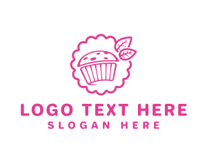 Cupcake Sweets Bakery Logo