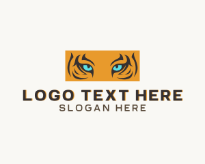 Predator - Tiger Cat Eye logo design