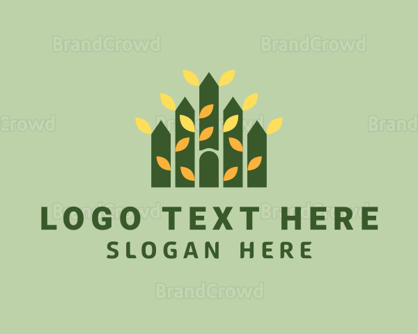 House Leaves Garden Logo