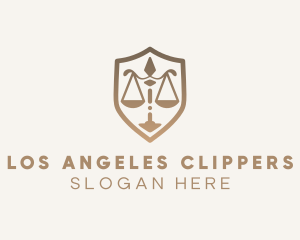 Judicial - Shield Law Firm Scale logo design