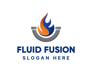 Industrial Water Plumbing logo design