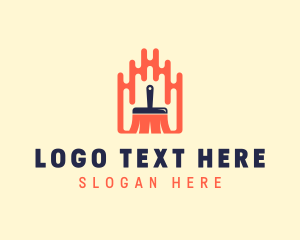 Paint - Painting Paint Brush logo design