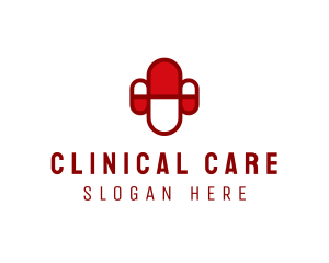 Pharmacy Medicine Cross  logo design