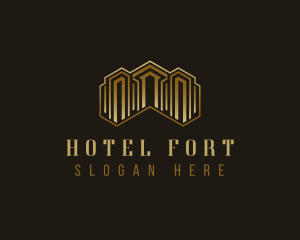 Hotel Tower Real Estate logo design