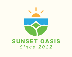 Sunrise Farm Agriculture logo design