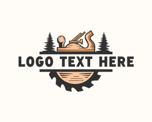 Woodwork Carpentry Tools  Logo