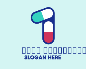 Medicine Pills One Logo