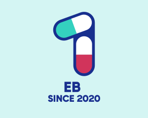 Virus - Medicine Pills One logo design