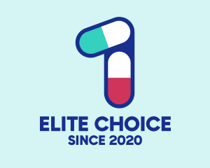Best - Medicine Pills One logo design
