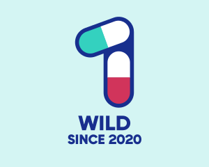 Supplement - Medicine Pills One logo design