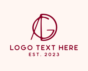 Botique - Artist Architect Compass logo design
