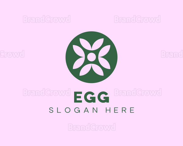 Leaf Flower Spa Logo