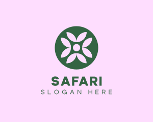 Agriculture - Leaf Flower Spa logo design