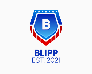 Political - Officer Badge Patrol Letter logo design