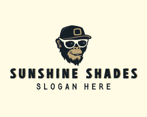 Sunglasses - Sunglasses Hiphop Monkey logo design