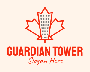 Maple Leaf Condo logo design