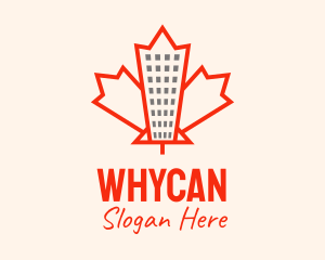 Cityscape - Maple Leaf Condo logo design