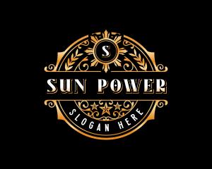 Philippines Sun Ornamental logo design