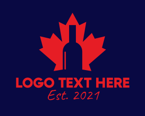 Canada - Canada Wine Bar logo design