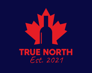 Canada Wine Bar  logo design