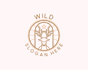 Deer Sanctuary Horn Logo