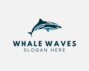 Shark Ocean Park logo design