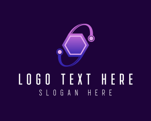 App - Hexagon Online Software logo design